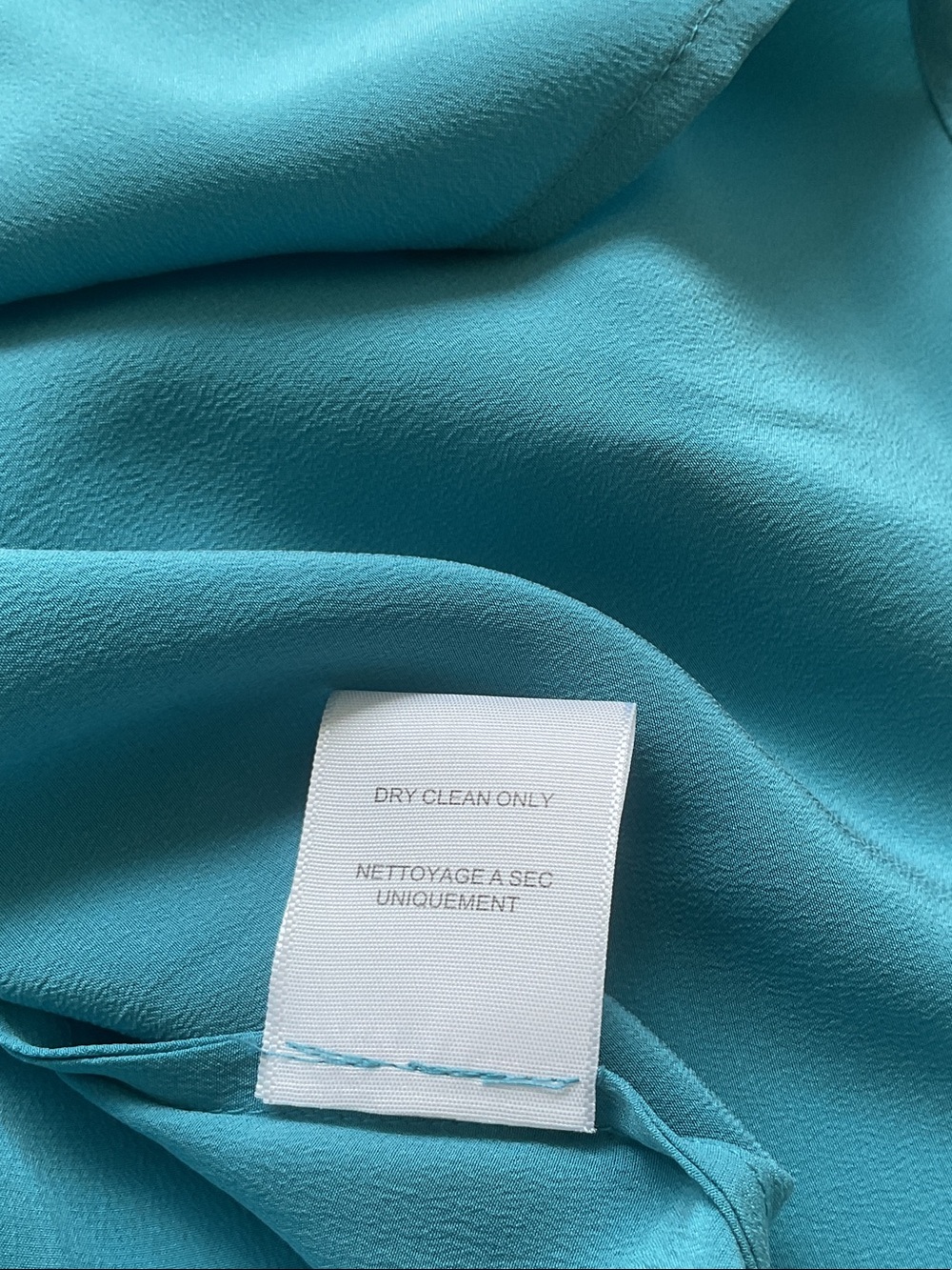 Joie V-Neck 100% Silk Long Sleeve Blouse - Picture 5 of 11